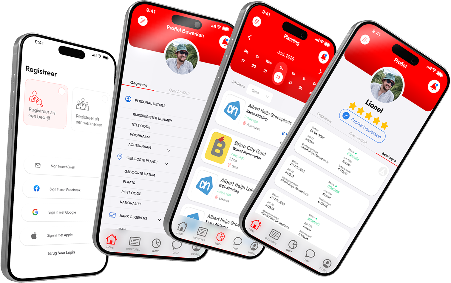 AnyShift App — Flexijobs en Studentenjobs Platform